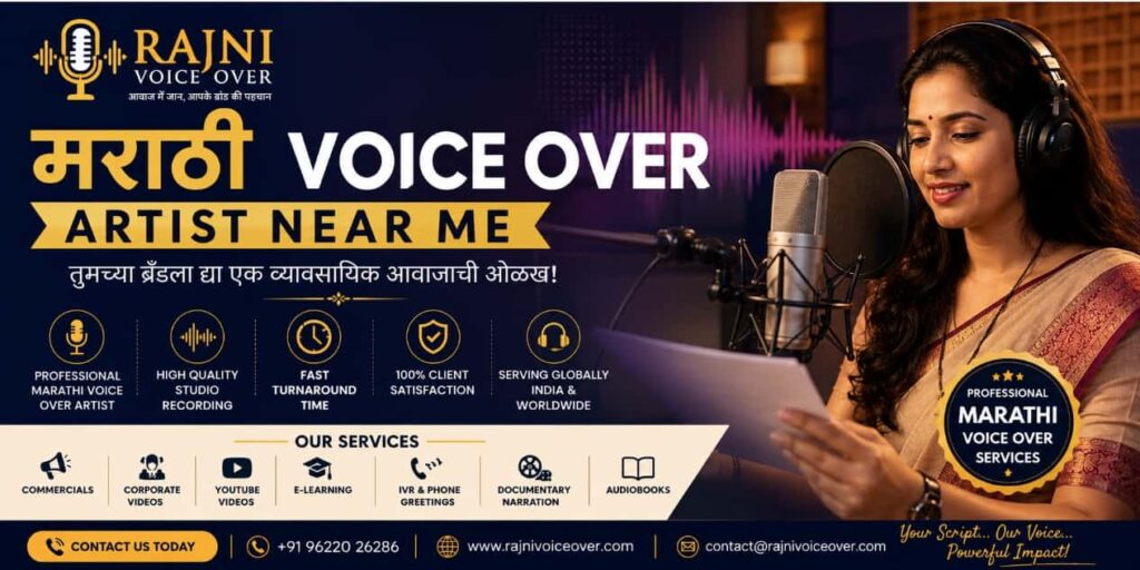 marathi voice over artist near me